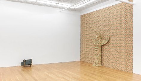 Installation view of&nbsp;Nicholas Galanin: The persistence of Land claims in a climate of change, 2024, Peter Blum Gallery, New York, NY