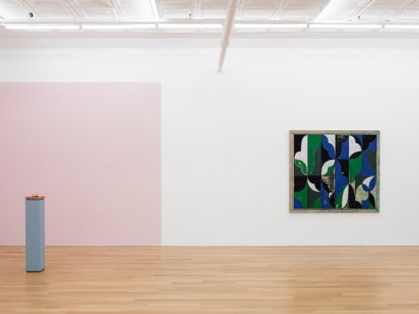 Installation view of Elusive Ornament, Peter Blum Gallery, New York, 2022.
