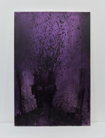 Richard Hambleton Purple Shadow Head, 2016