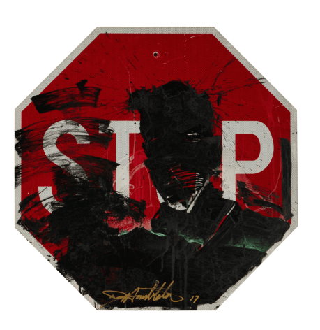 Richard Hambleton Stop Sign, 2017
