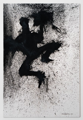 Richard Hambleton&nbsp; Shadow Jumper with Pom Poms, 1997