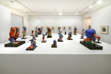 MARKUS L&Uuml;PERTZ Bozzetti for Hercules 13 March through 30 April 2013 UPPER EAST SIDE, NEW YORK, Installation View 6