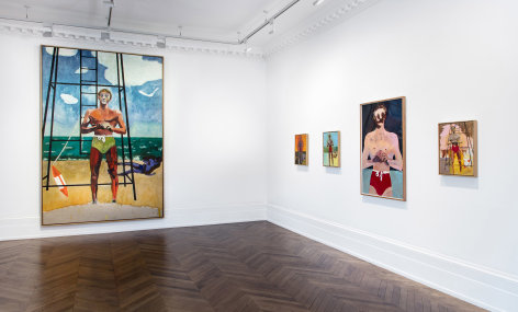 Peter Doig, London, 2017-2018, Installation Image 6