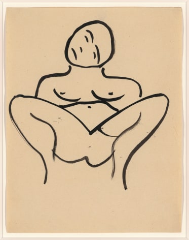 &ldquo;Untitled&rdquo;, ca. 1949-1950, Ink on paper