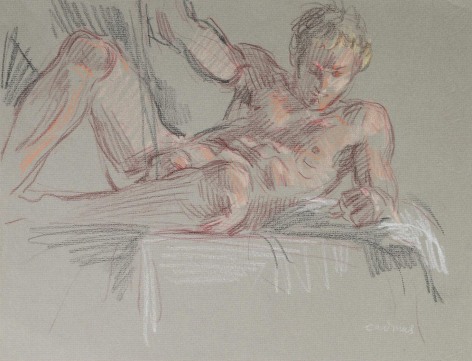 "Study for 'David and Goliath'", ca. 1971
