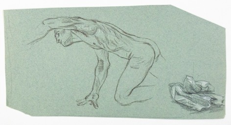 “Study for ‘Spring: Spring Cleaning’”, ca. 1980
