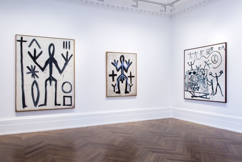 A.R. PENCK, Early Works, London, 2015, Installation Image 9