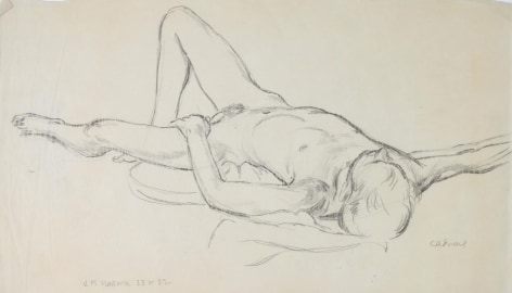 &quot;Male Nude (Portrait of Jared French Mallorca)&quot;, ca. 1932-1933