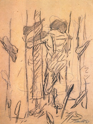 &quot;Untitled&quot;, 1969 Pencil, crayon on paper