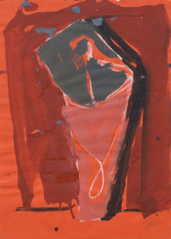 &ldquo;Untitled&rdquo;, 1980 Oil, acrylic on paper
