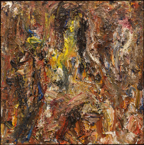 Eugène Leroy, “Elle avec M.”, 1997