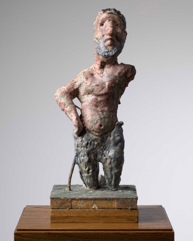 "Triton", 2017 Clay, wax