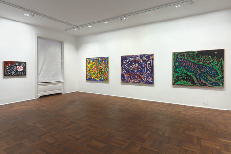 A.R. PENCK New Paintings 10 January through 9 March 2013 UPPER EAST SIDE, NEW YORK, Installation View 5