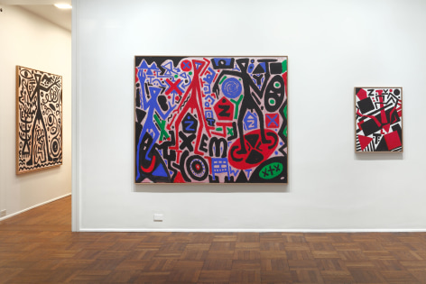 A.R. PENCK New Paintings 10 January through 9 March 2013 UPPER EAST SIDE, NEW YORK, Installation View 8