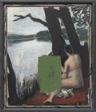 Markus Lüpertz, Russisch Grün (Russian Green), 2020