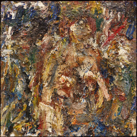 Eugène Leroy, “L.M. en plein air”, 1997