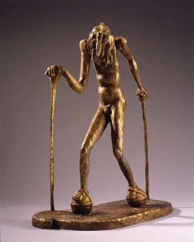 "Gertrude", 2001 Fire-gilded bronze