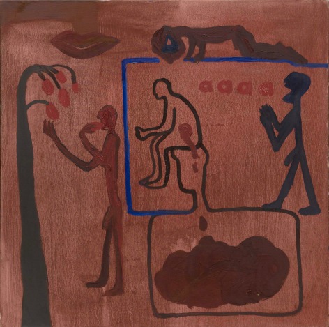 &ldquo;Untitled&rdquo;, 1966 Dispersion on canvas