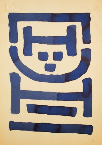 A.R. Penck, “Untitled (Standart)”, ca. 1967-1968