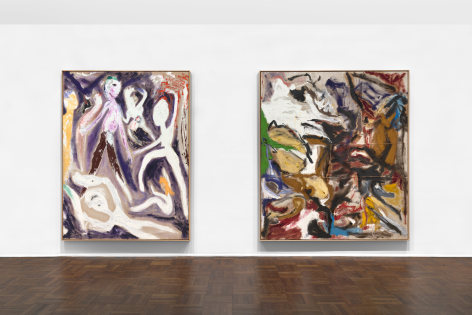 Don Van Vliet, Parapliers the Willow Dipped, Paintings 1967-1997, New York, 2020, Installation Image 3