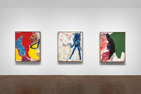 Don Van Vliet, Parapliers the Willow Dipped, Paintings 1967-1997, New York, 2020, Installation Image 6