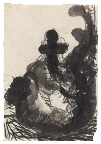 Georg Baselitz, Untitled (Cross), 1960