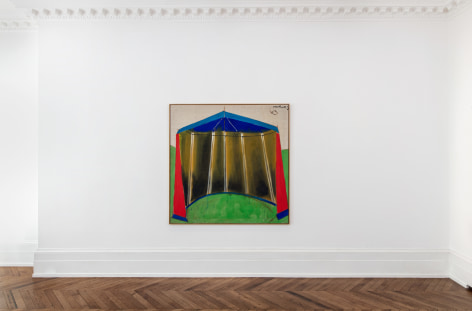 MARKUS L&Uuml;PERTZ, Tent Paintings, 1965, London, 2018, Installation Image 1