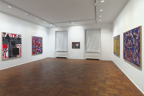 A.R. PENCK New Paintings 10 January through 9 March 2013 UPPER EAST SIDE, NEW YORK, Installation View 7
