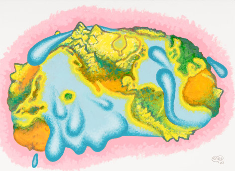 Peter Saul, Global Warming, 2022