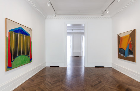 MARKUS L&Uuml;PERTZ, Tent Paintings, 1965, London, 2018, Installation Image 2