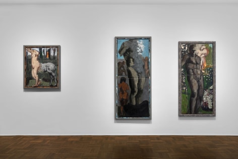 Markus L&uuml;pertz, New Paintings, New York, 2017, Installation Image 4