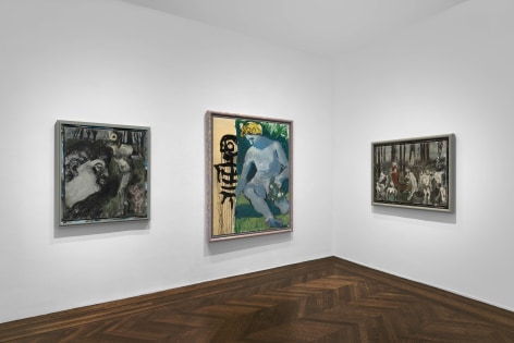 Markus L&uuml;pertz, New Paintings, New York, 2017, Installation Image 12