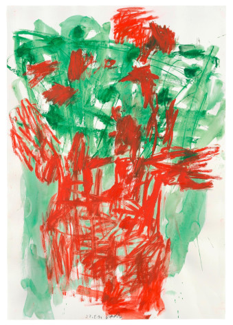 &ldquo;Untitled&rdquo;, 1991 Gouache, pastel on paper