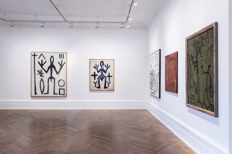 A.R. PENCK, Early Works, London, 2015, Installation Image 11