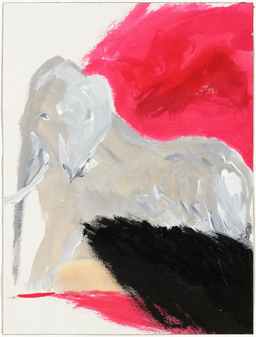 &quot;Untitled&quot;, 1986 India ink, gouache, watercolor on paper