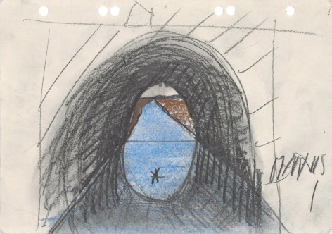 Markus L&uuml;pertz, &ldquo;Untitled (Tunnel)&rdquo;, ca. 1969