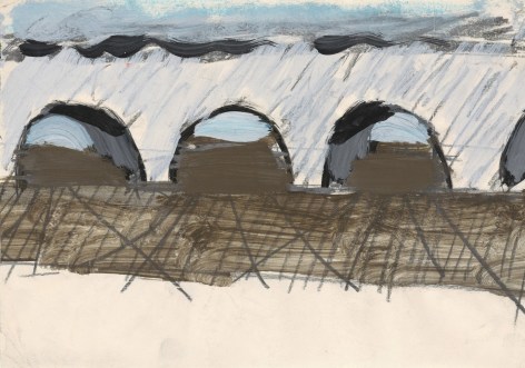 Markus Lüpertz, “Untitled (Tunnel)”, ca. 1969