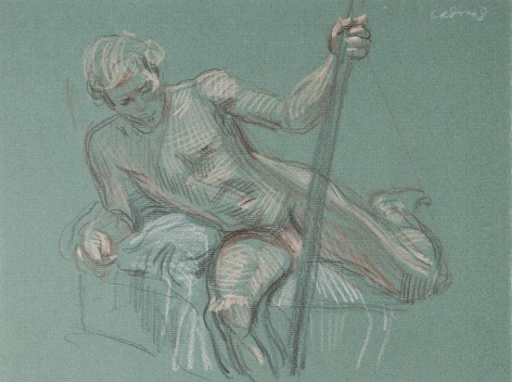 "Study for 'David and Goliath'", ca. 1971
