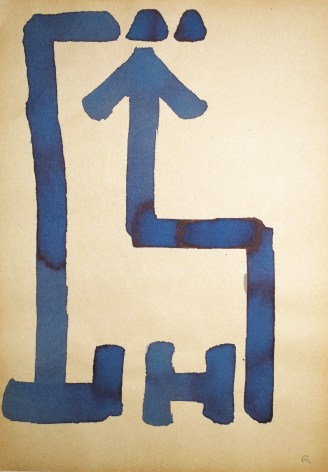 A.R. Penck, &ldquo;Untitled (Standart)&rdquo;, ca. 1967-1968