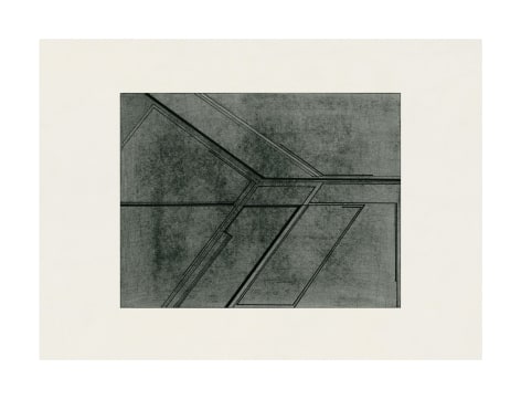 Seher Shah, Variations in Grey (7), 2020-2021, Graphite dust and ink on ivory Russian paper, 21 x 29 cm