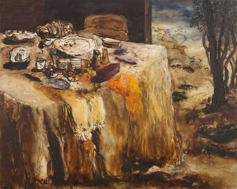 Ziad Dalloul, Celebrations of the Absent, 2008, Oil on canvas, 130 x 162 cm