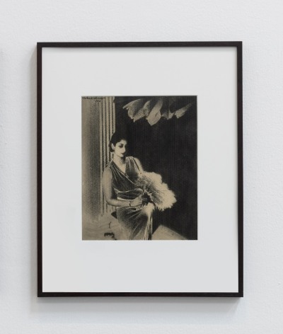 Lionel Wendt, Portrait from Memory, 1936, Solarised gelatin silver print, 52 x 42 x 2.5 cm