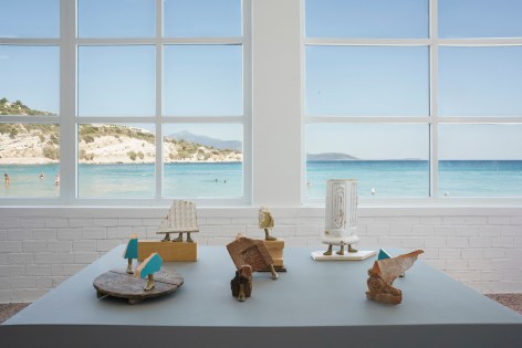 Hera B&uuml;y&uuml;ktaşcıyan, Archipelago Fugue, 2019 - ongoing, Installation view at Art Space Pythagorion, Samos, Greece, 2024