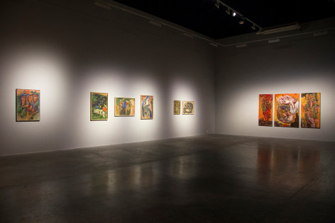 After the Deluge, Elias Zayat, Installation view at Green Art Gallery, Dubai, 2015
