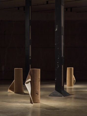 Hera Büyüktasçiyan, Reveries of an Underground Forest, 2019, Installation view at the East Tank, Level 0 Tate Modern, 2022
