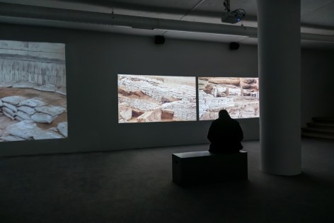 Rossella Biscotti, The City, Installation view at Protocinema, Istanbul, 2018