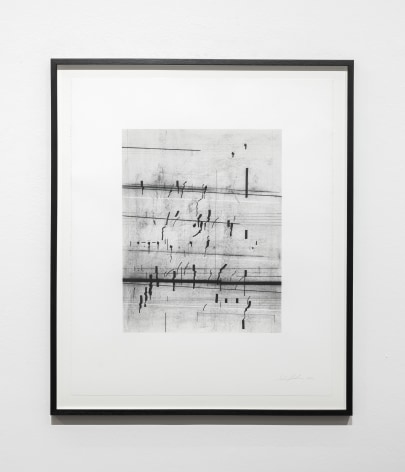 Seher Shah, Weight and Measure (4), 2022, Graphite, charcoal and ink on cotton rag paper