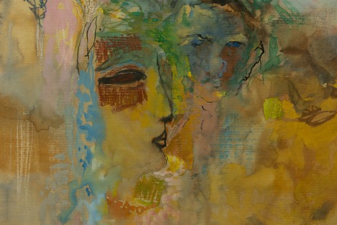 Elias Zayat, Face (detail), 1967