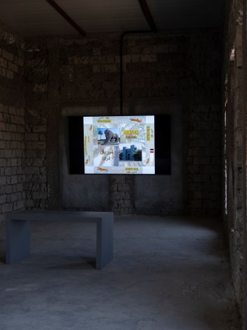 Michael Rakowitz, RETURN, 2004&ndash;ongoing, Installation view at Sharjah Biennial 15