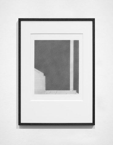 Seher Shah, Foreign dust (Variation 16), 2019-2020, Graphite dust on paper, 55.9 x 38.1 cm